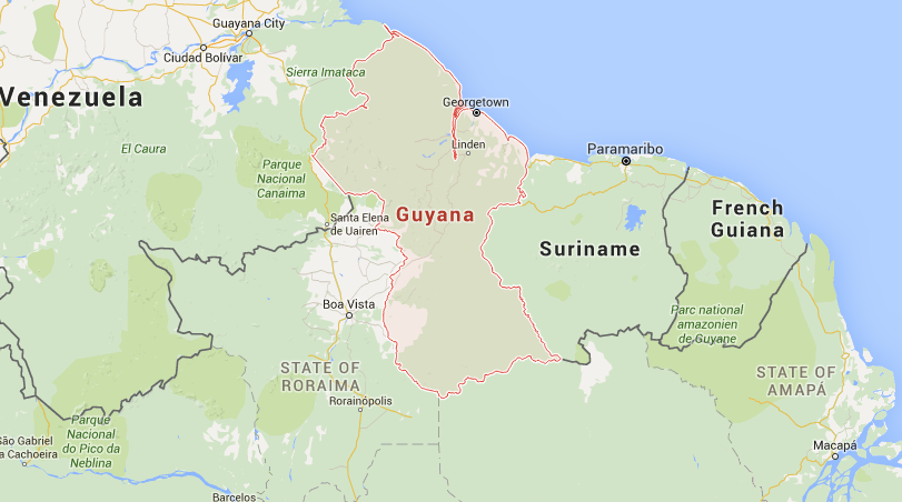 Guyana Map